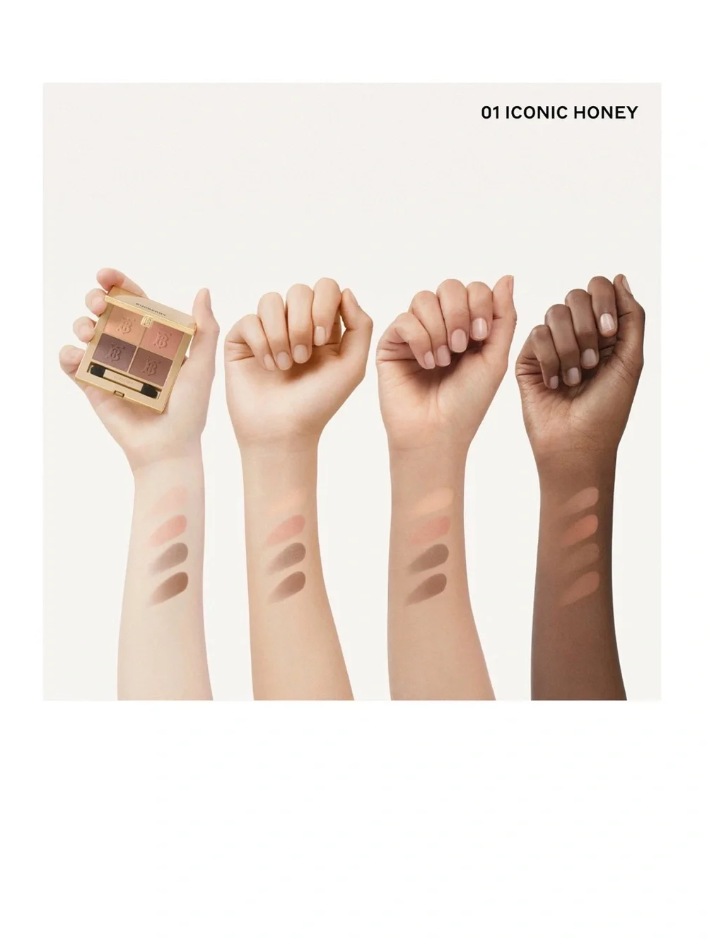Burberry Eye Qaud Eyeshadow Palette — 01 Iconic Honey NEW IN BOX✨